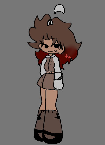 she has chibi effect