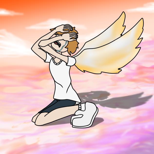 I hear the angels cry