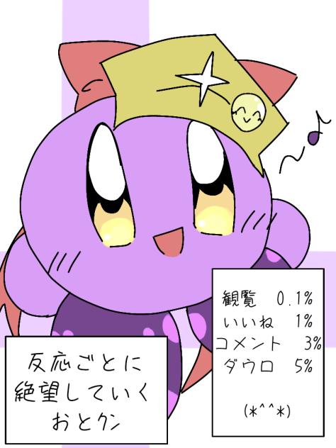 反応ごとに絶望していくおとｸﾝ