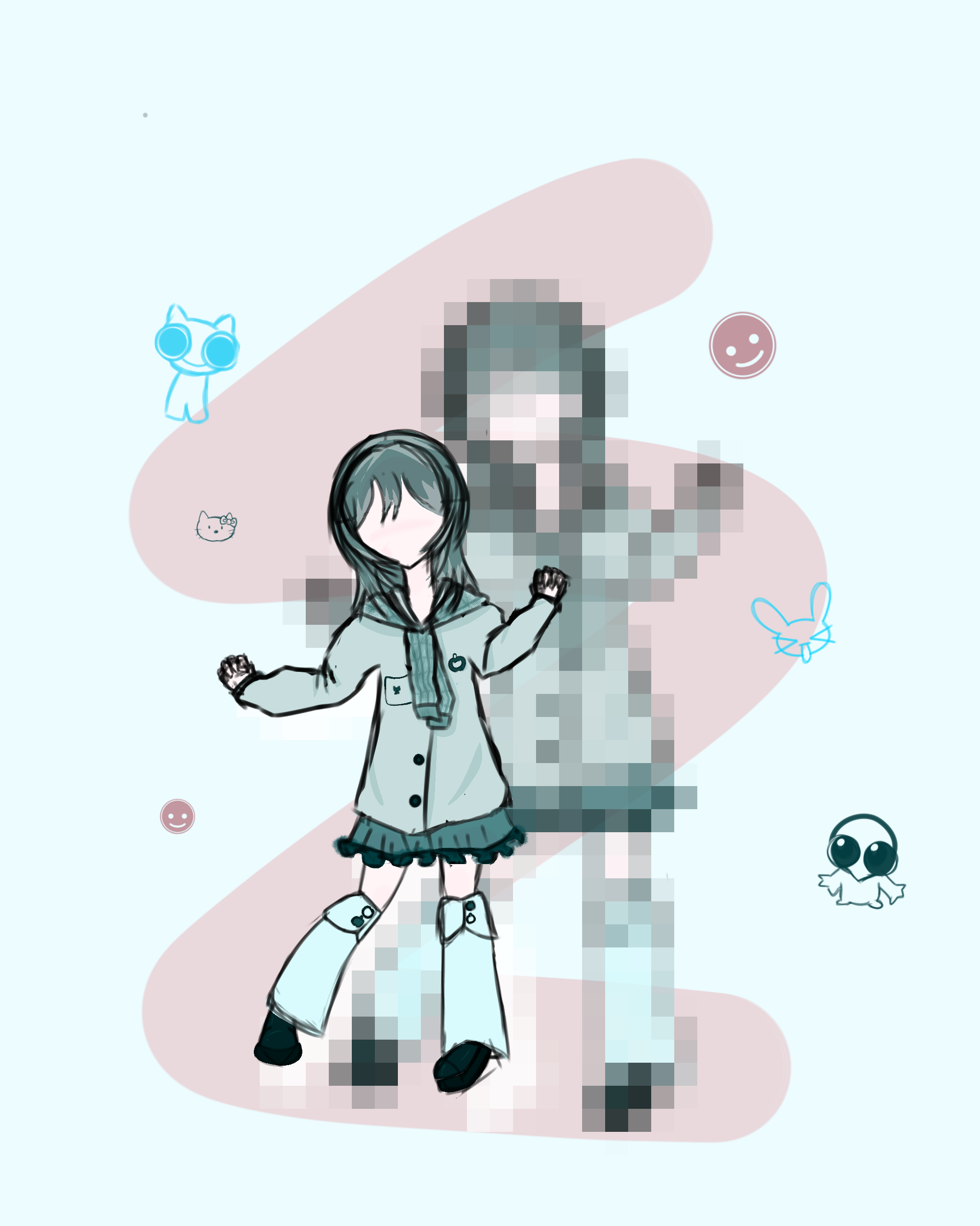 Pinterest OC challenge #3 - ibisPaint