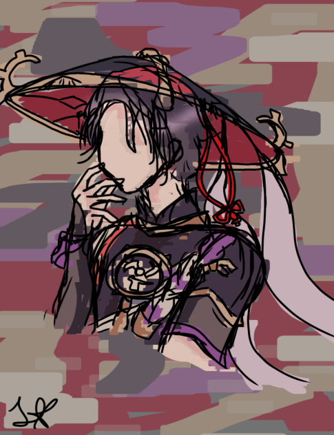 Scaramouche wanderer sketch