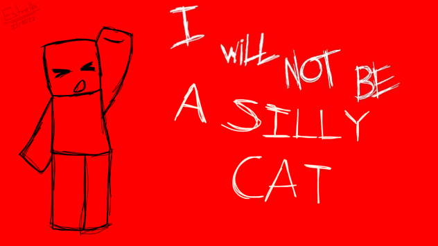I WILL NOT BE