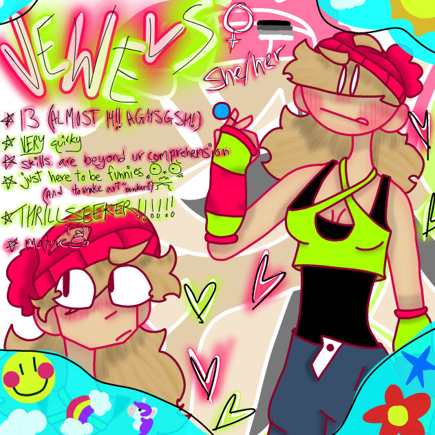 Persona ref sheet - ibisPaint