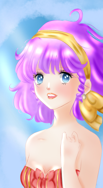 remade 80's anime (Fan art)