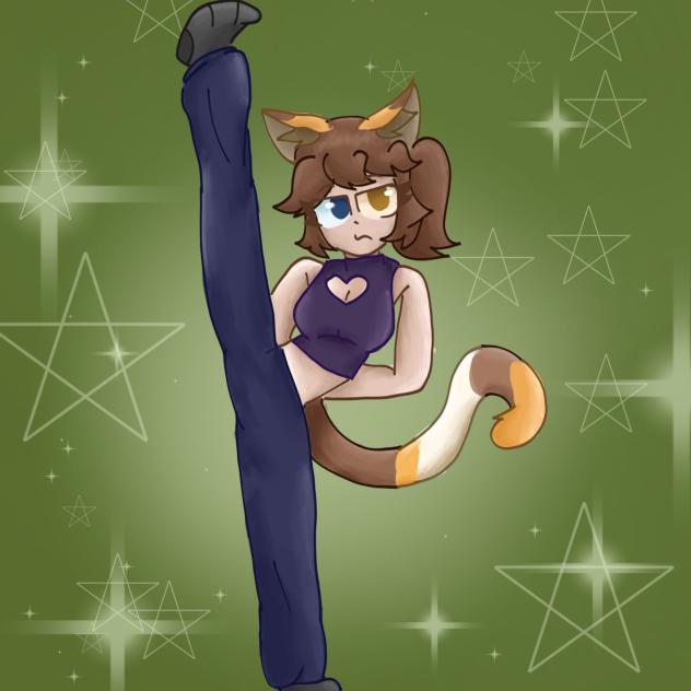 my oc doing that one trend