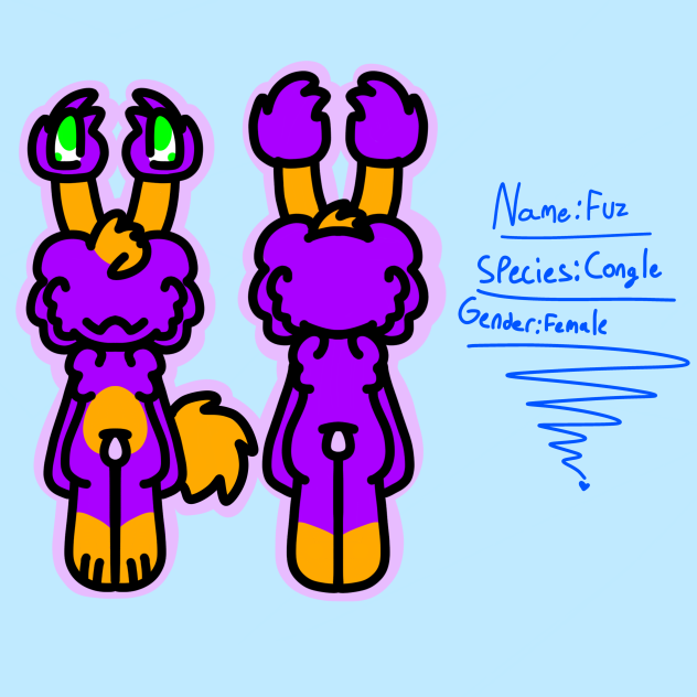 Ref sheet for my friend