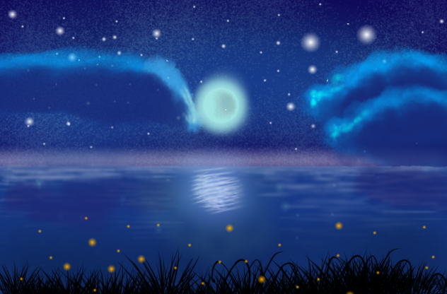Blue Moon - ibisPaint