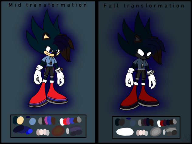 Blue dark form redesigh