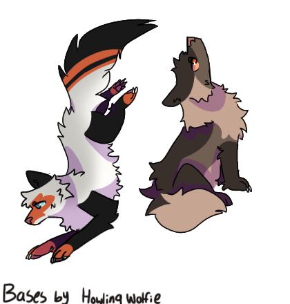 My wolf ocs!