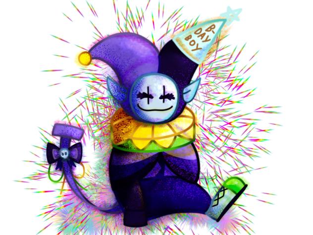 Jevil's birthday XD