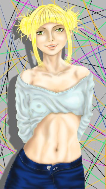 Ibis paint X-Himiko Toga fanart 1