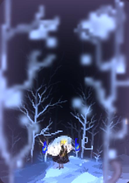A lost girl in a lost land
