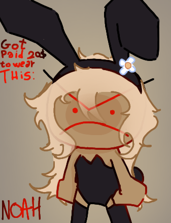 he's angry - ibisPaint