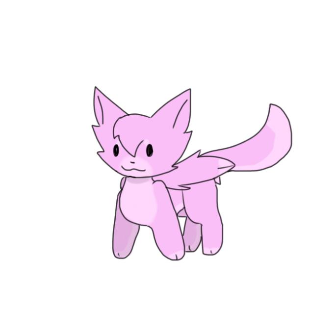Pink cat that’s not done💔