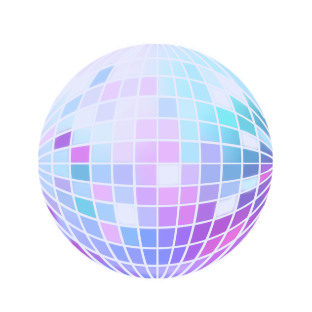 Disco ball - ibisPaint