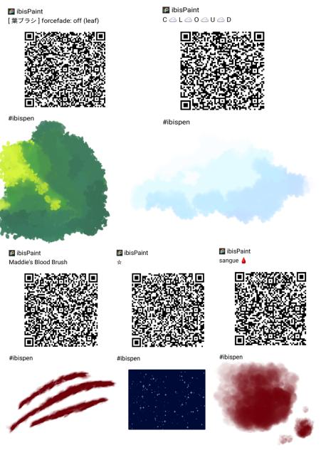 The burshes that I use pack 2