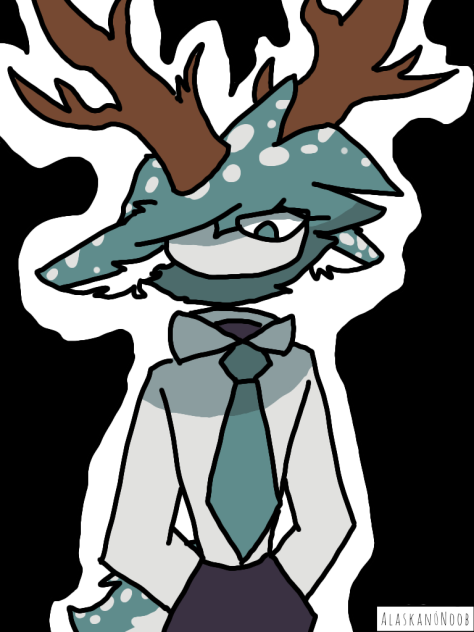 Deer boi +Mr.Cyan 🧊💙