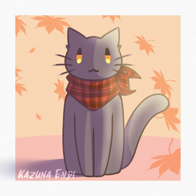 Puck the cat Doodle 🍁