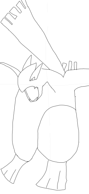 深夜の合計60分お絵描きポケモン勝負