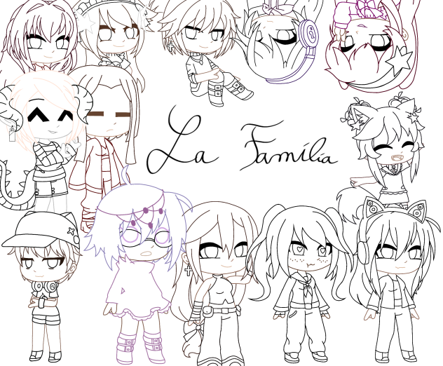 La familia banner