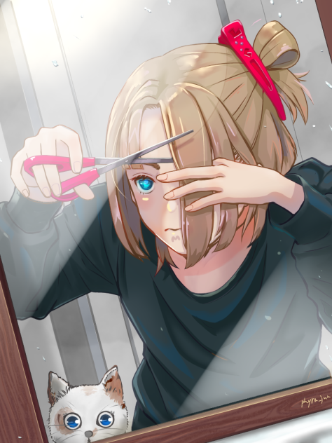 緊張の一瞬