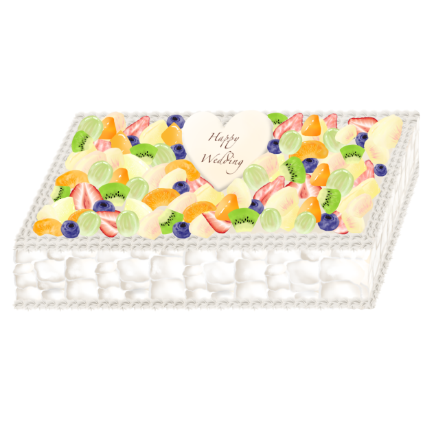 ウェディングケーキ（一段）