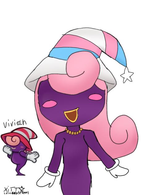 the trans paper mario character