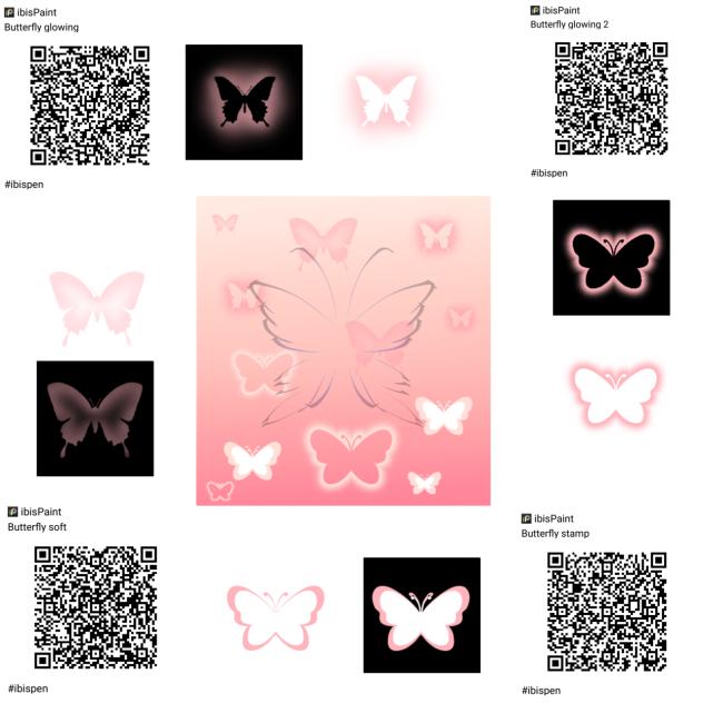 Butterfly brushes