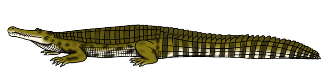 Sarcosuchus imperator render