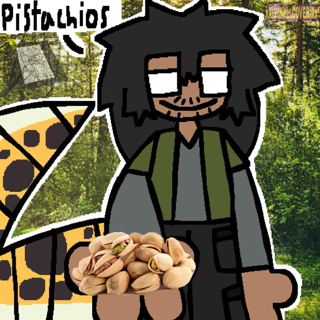 He likes pistachios.