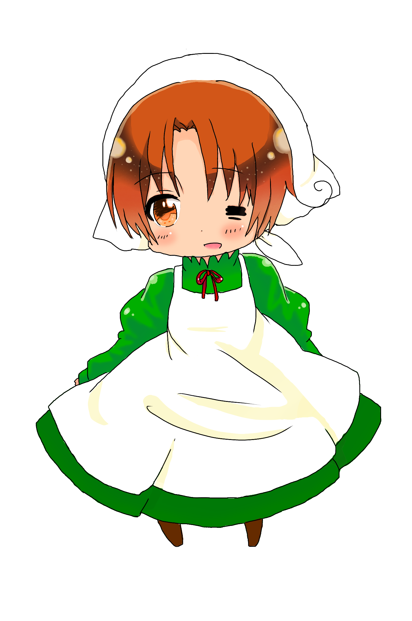 ちびたりあをひまさん風に Ibispaint