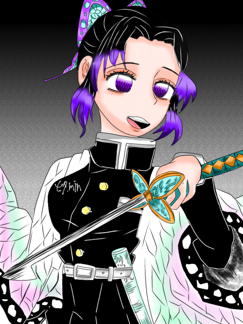 鬼滅の刃-こちょう しのぶ