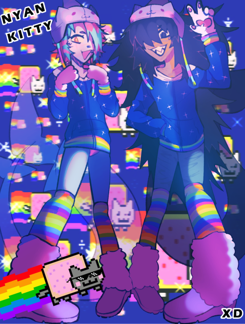 ME WEN POOKI PULL UP W THE NYA CAT FIT😍😍