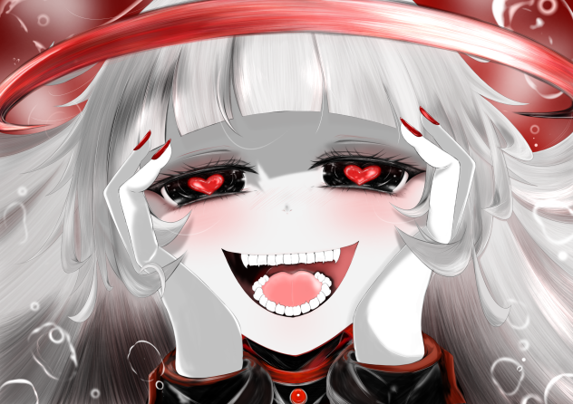 ラブカ？を描きました