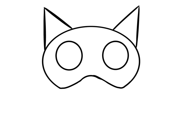 Therian Mask Template