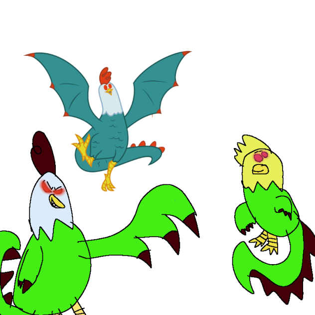 More dragon birds