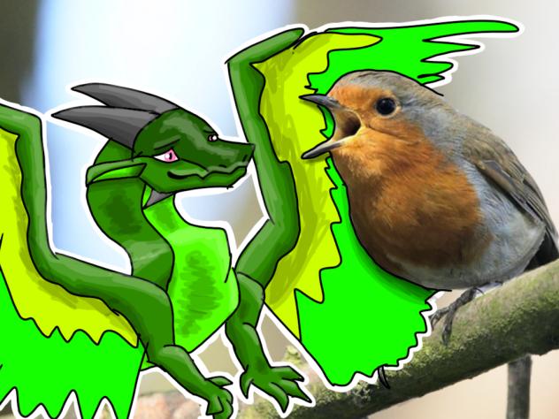 EDIT Hybrid birdwing with bird