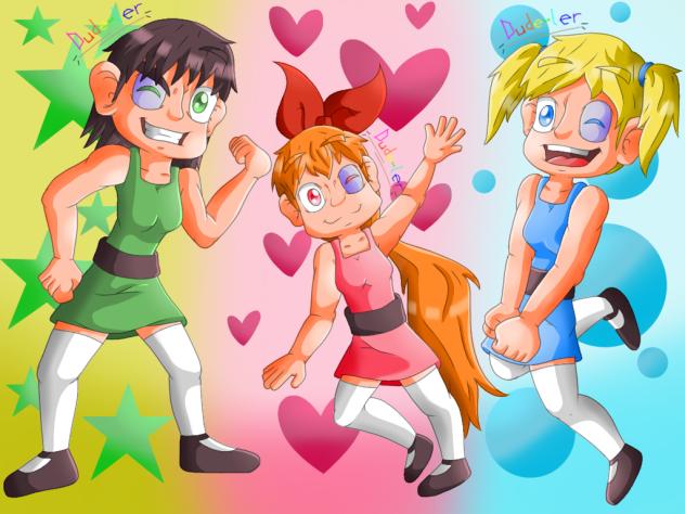 The PowerPuff Girls 💚🩷🩵