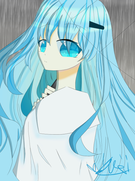 雨の降る日、君に