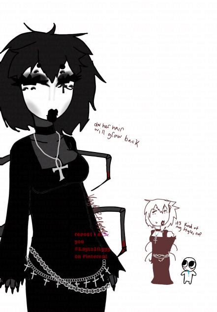 ana tries out trad goth