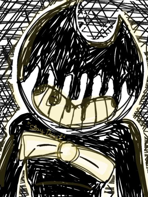 Remake of my Ink Demon drawing (Batim)