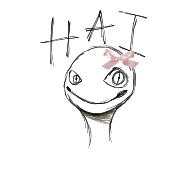 skin peeler is saying hai!