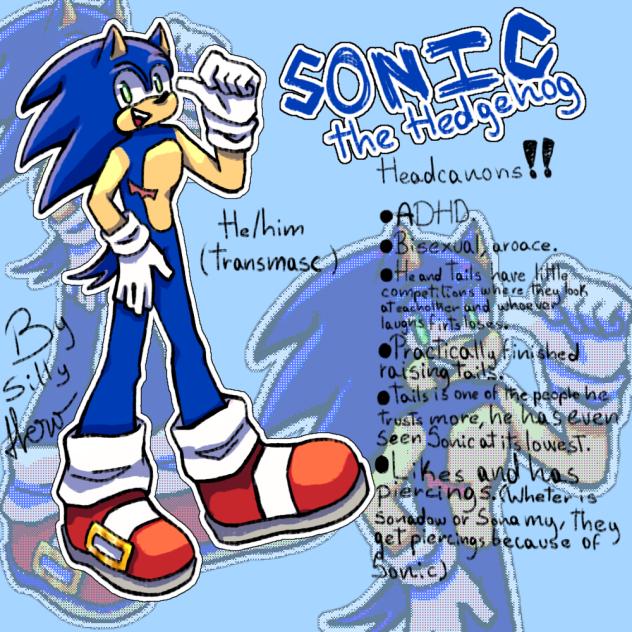 Sonic’s headcanons!