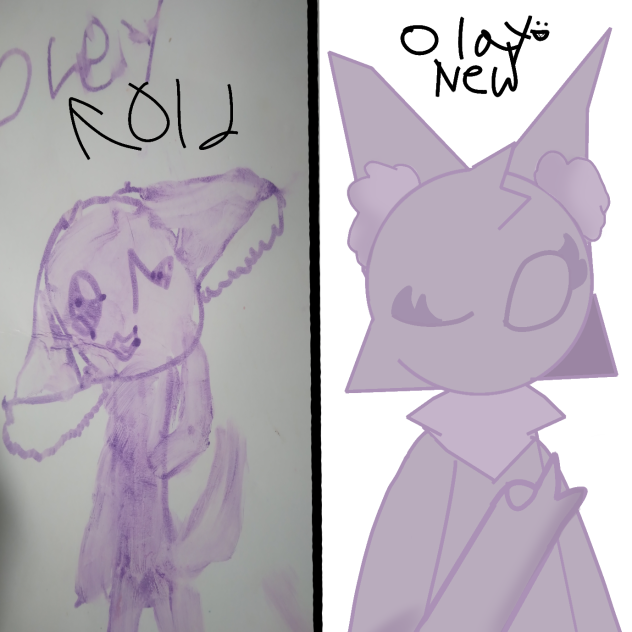 remaking my old oc Olay