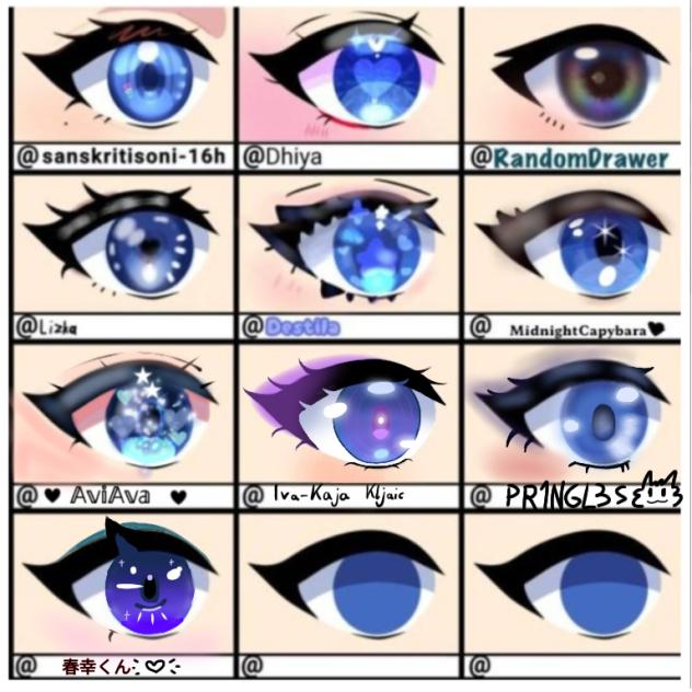 Blue eyes colab!!💙
