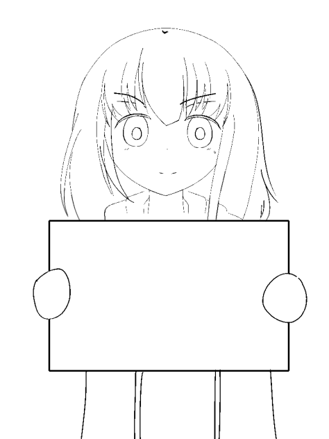 塗り絵(線画改変可)