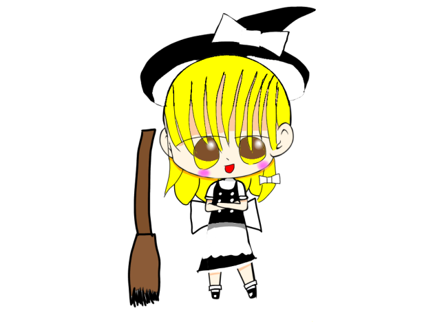 魔理沙ちゃん素材