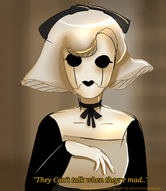 A doodle of this doll character imo
