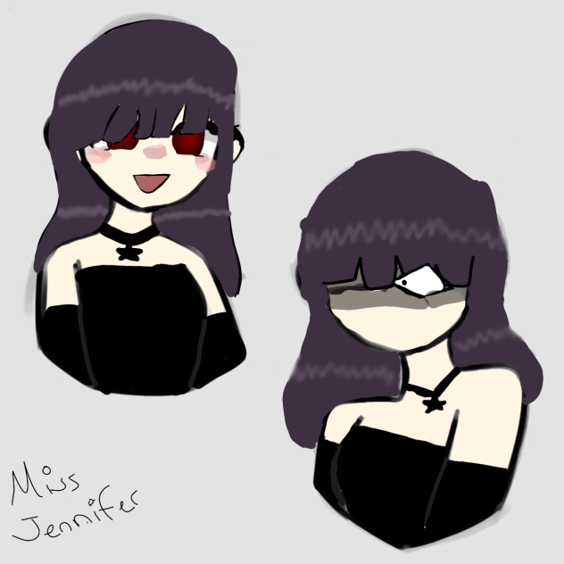 Julie as a teacher - ibisPaint