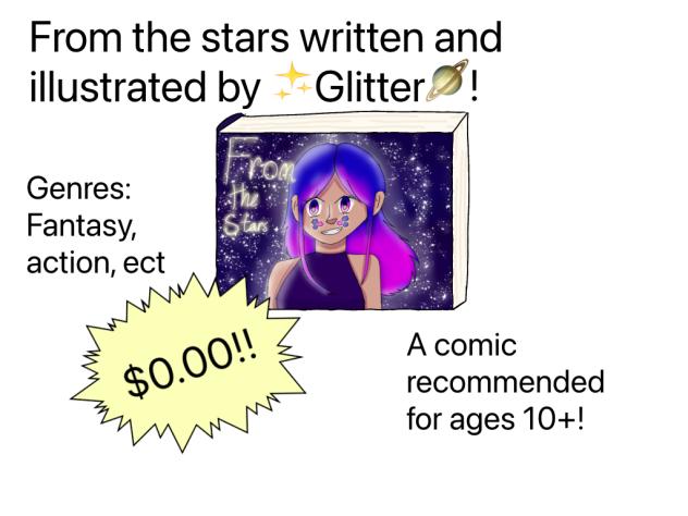 From the stars Comic promotion